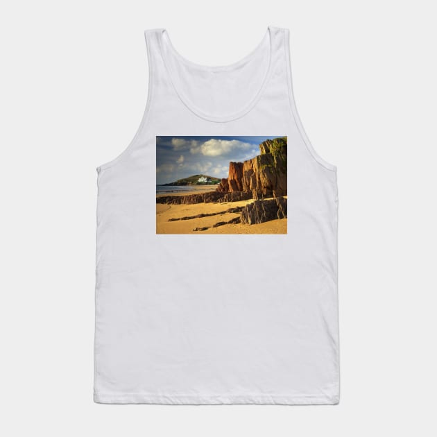 Bigbury on Sea & Burgh Island Tank Top by galpinimages